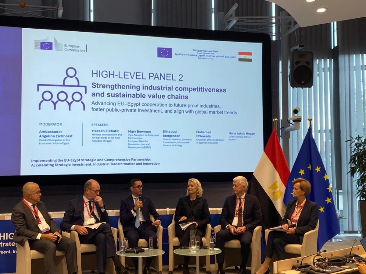 وزير الاستثمار خلال فعاليات القمة المصرية الأوروبية2