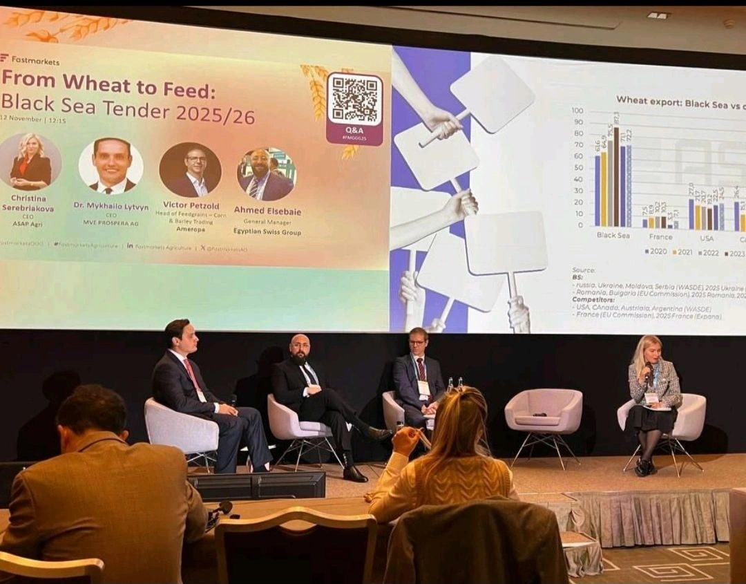 احمد السباعي خلال مؤتمر جلوبال جرين 2025