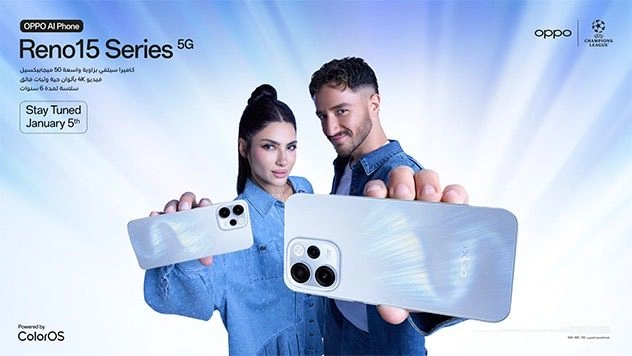 Oppo تطلق سلسلة Reno15 الجديدة