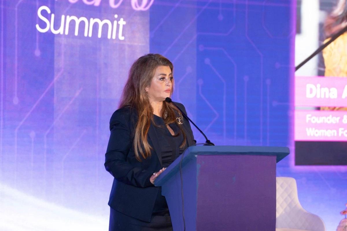 دينا عبدالفتاح، رئيس ومؤسس منتدى الخمسين