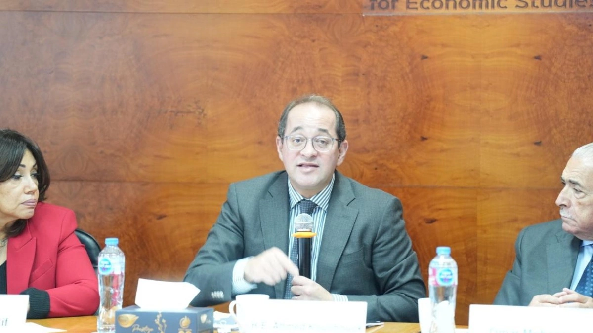 وزير المالية فى حلقة نقاشية بالمركز المصرى للدراسات الاقتصادية