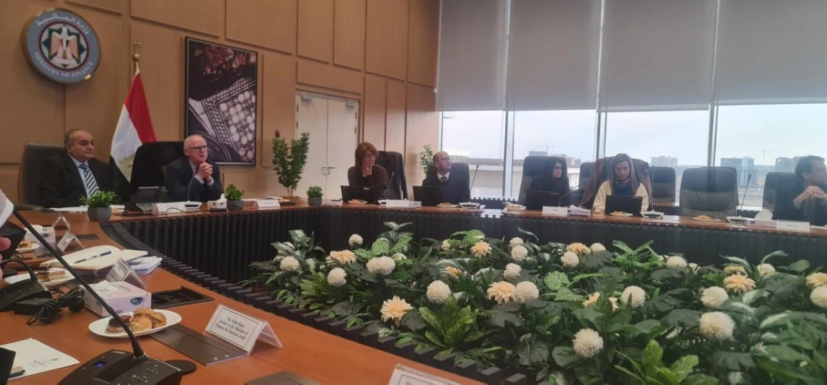 نائب وزير المالية فى اجتماع اللجنة التنسيقية