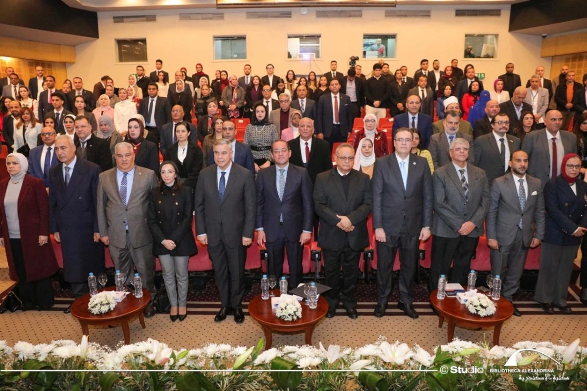 وزير المالية.. فى جلسة حوارية بمكتبة الإسكندرية6