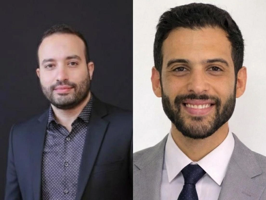 الباحثين باهر عبد العزيز وحاتم رمضان