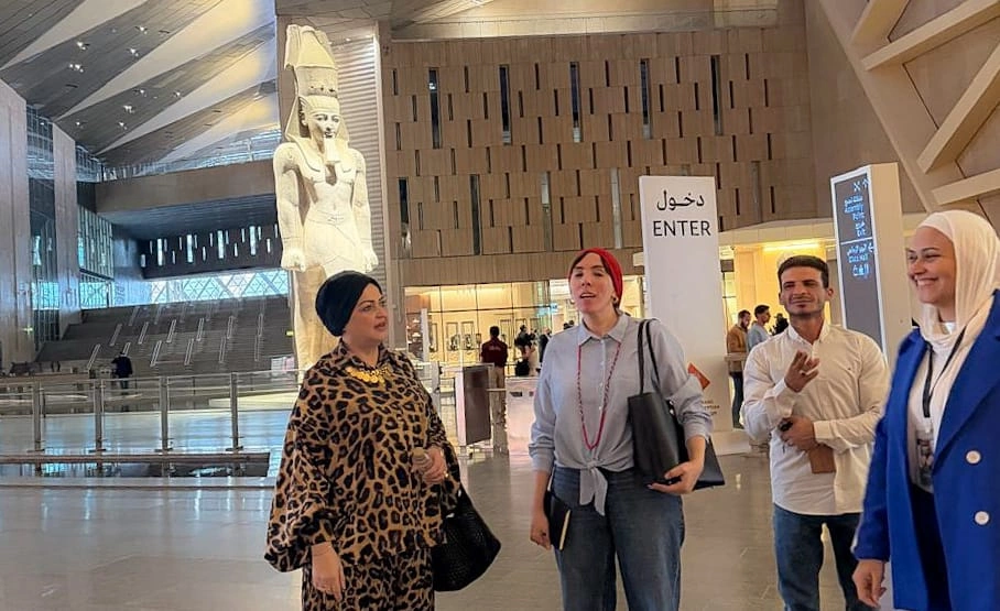 تجهيزات المتحف المصري الكبير