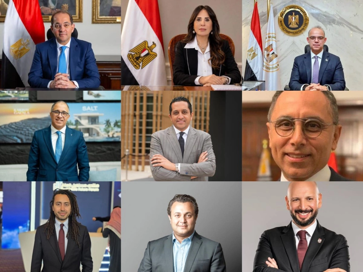 وزراء ومستثمرين مصريين وبريطانيين